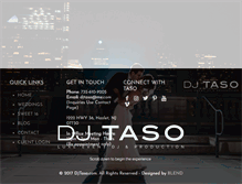 Tablet Screenshot of djtaso.com